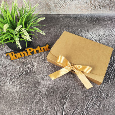 Коробка під стрічку картонна бура ДxШxВ 230x165x35 мм, 350 г/м2