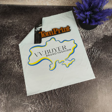 Пакет кур'єрський А3+, розмір 38x40см + 4см клапан з клейкою стрічкою, від 50мкм, ПВТ