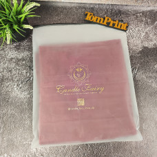 Пакет слайдер матовий 40x50см, 70мкм бігунок білий або чорний