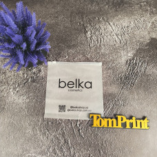 Пакет слайдер матовий 15x20см, 70мкм бігунок білий або чорний